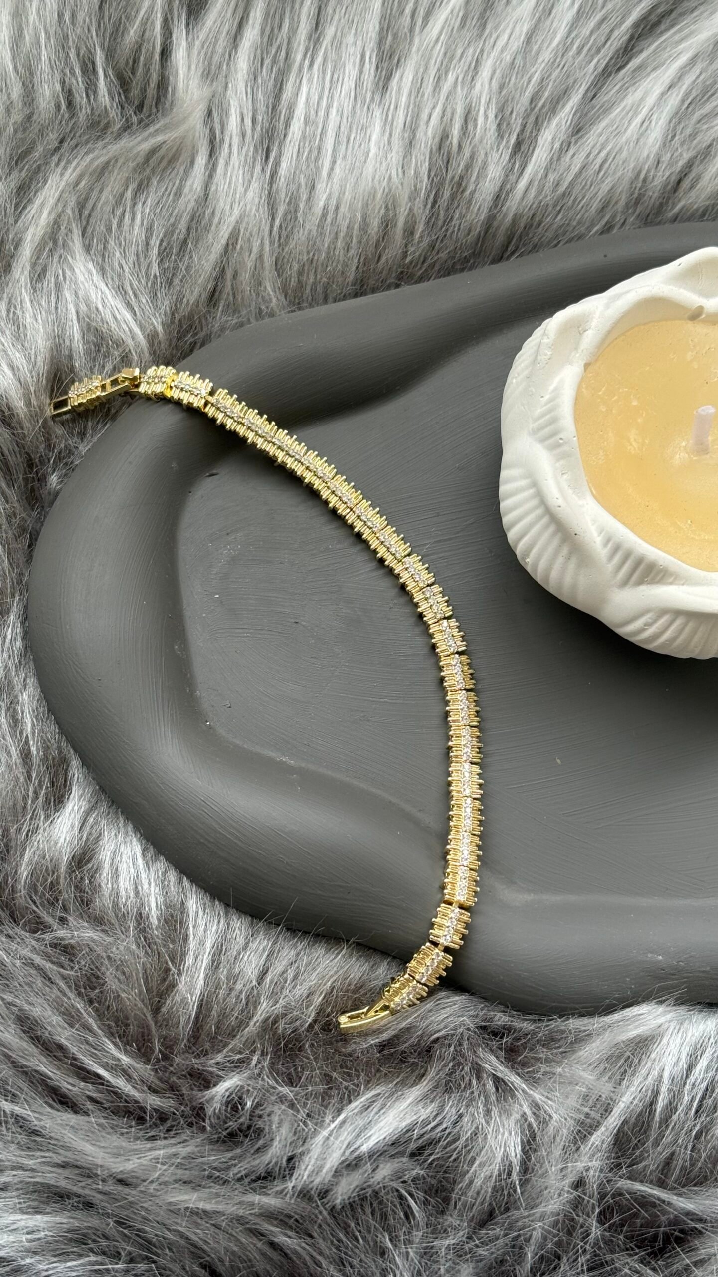 IMG_4857 Gold Kuyumcu Tarz Bileklik - Görsel 1