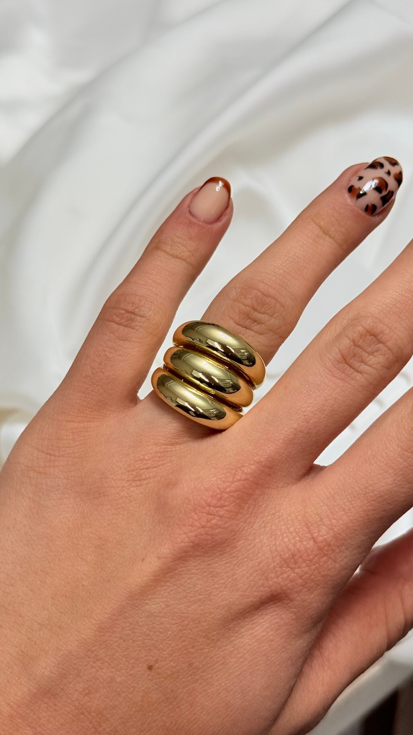 IMG_6372 Gold Boğumlu Yüzük - Görsel 1