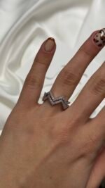 Su Yolu Taşlı Yüzük